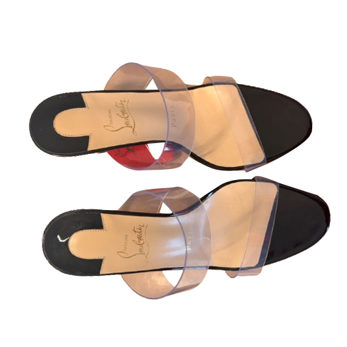 Christian Louboutin Mules juste Nothing in pvc