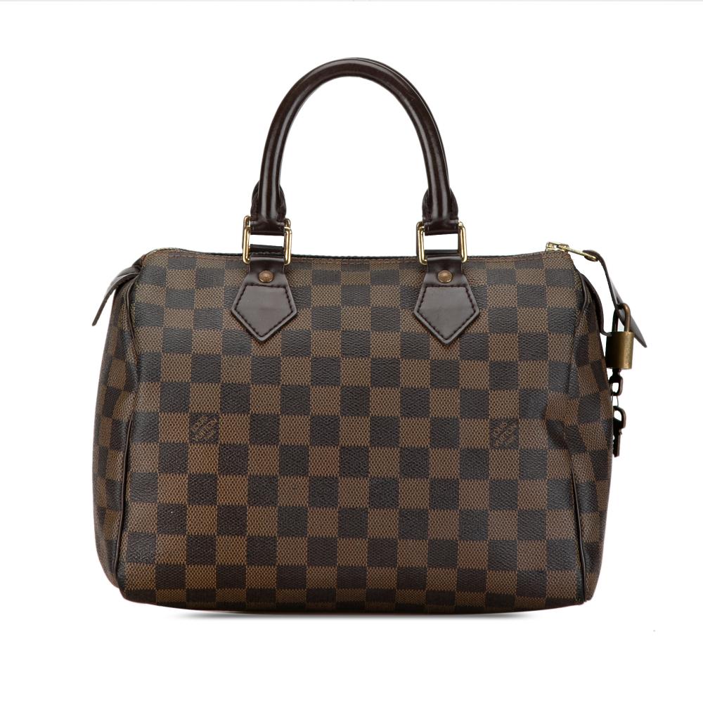 Louis Vuitton B Louis Vuitton Brown Damier Canvas Canvas Damier Ebene Speedy 25 France