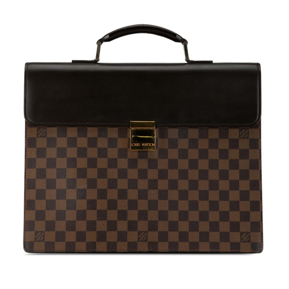 Louis Vuitton B Louis Vuitton Brown Damier Canvas Canvas Damier Ebene Altona PM France