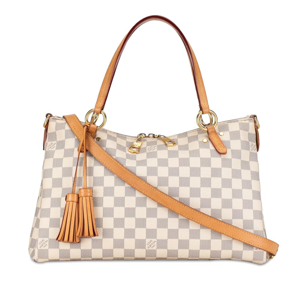 Louis Vuitton B Louis Vuitton White Damier Canvas Canvas Damier Azur Lymington Spain