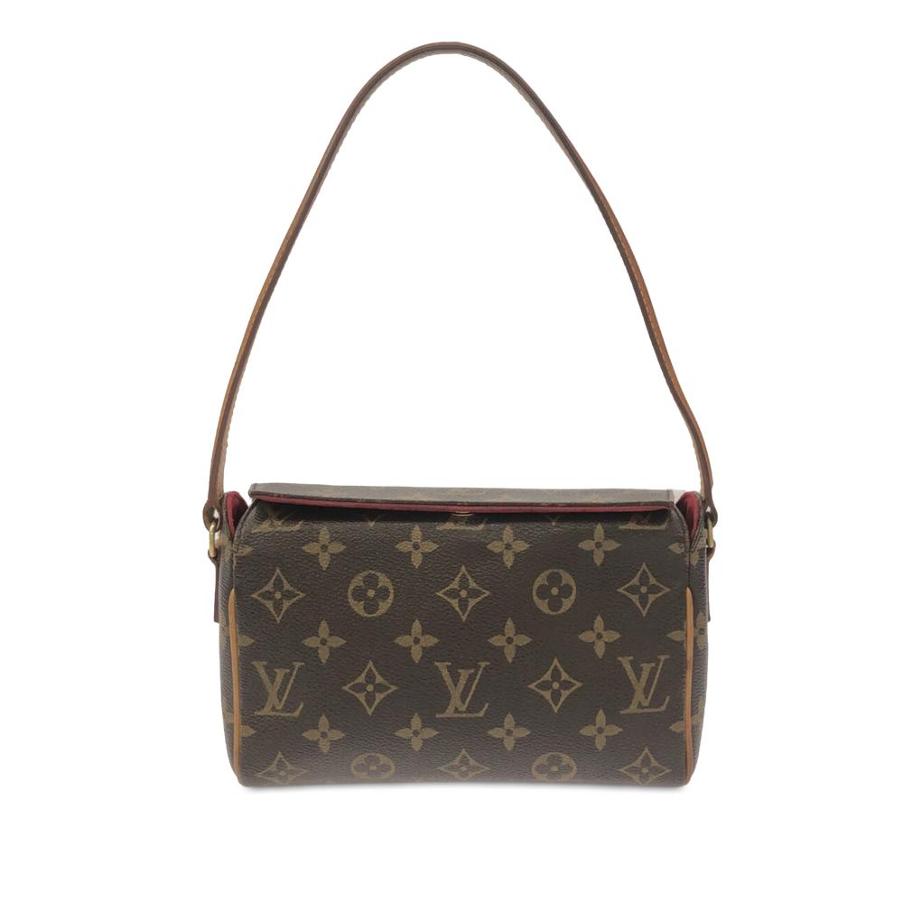 Louis Vuitton B Louis Vuitton Brown Monogram Canvas Canvas Monogram Recital France