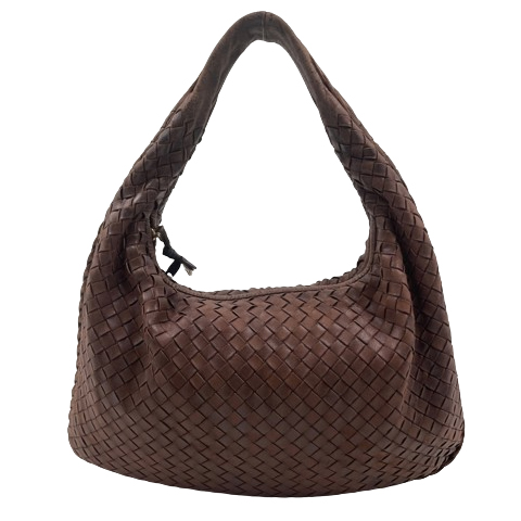 Bottega Veneta Brown leather Medium Veneta