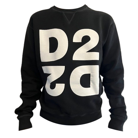 Dsquared2 Beau pull noir comme neuf S