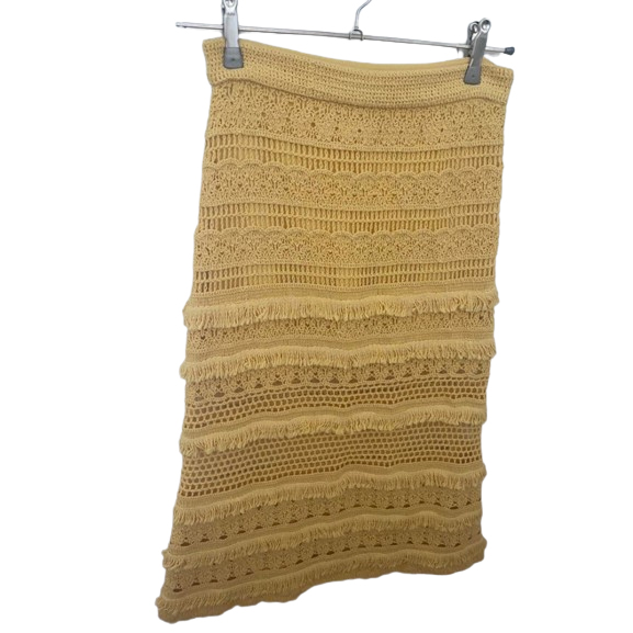 Maje Crochet skirt