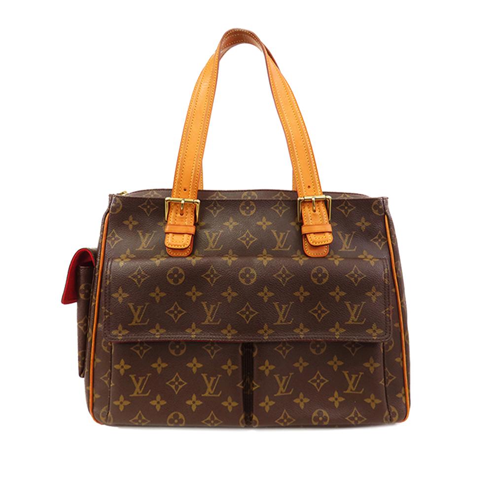 Louis Vuitton B Louis Vuitton Brown Monogram Canvas Canvas Monogram Multipli-Cite France