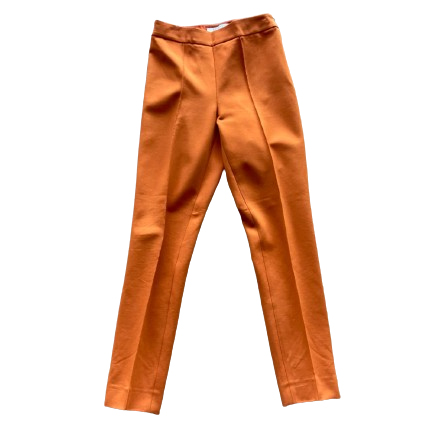 Max Mara Pretty pumpkin stretch trousers