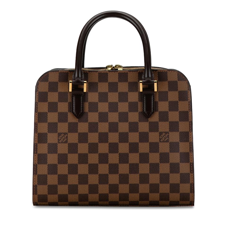 Louis Vuitton B Louis Vuitton Brown Damier Canvas Canvas Damier Ebene Triana France