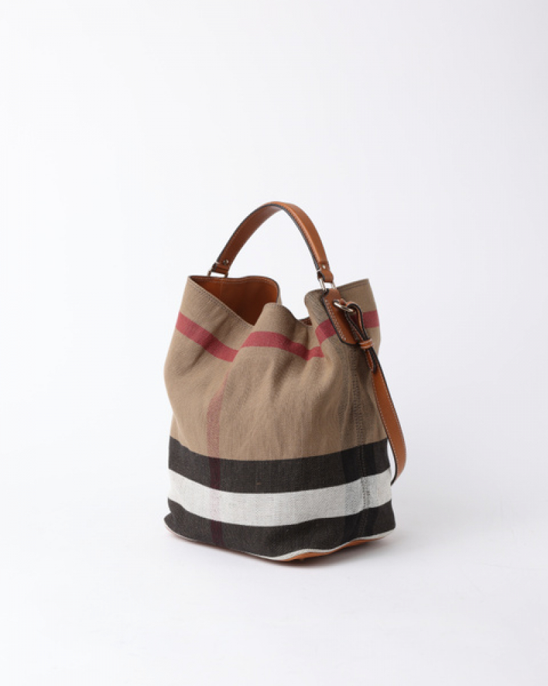 Burberry Housecheck Bucket Bag