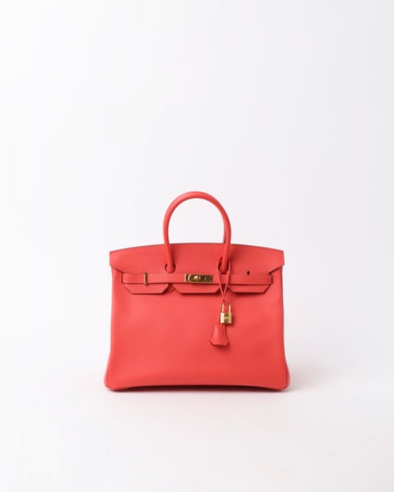 Hermès HERMÈS Birkin 35 Epsom Rose Jaipur Bag