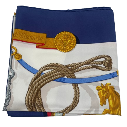 Hermès Multicolor Silk Hermes Scarf