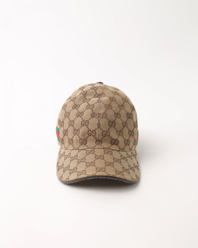 Gucci GG Web Baseball Hat