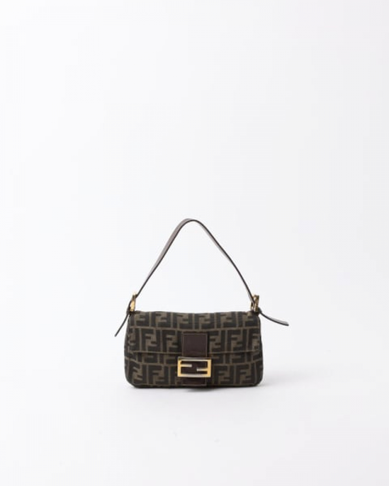 Fendi Zucca Baguette Bag