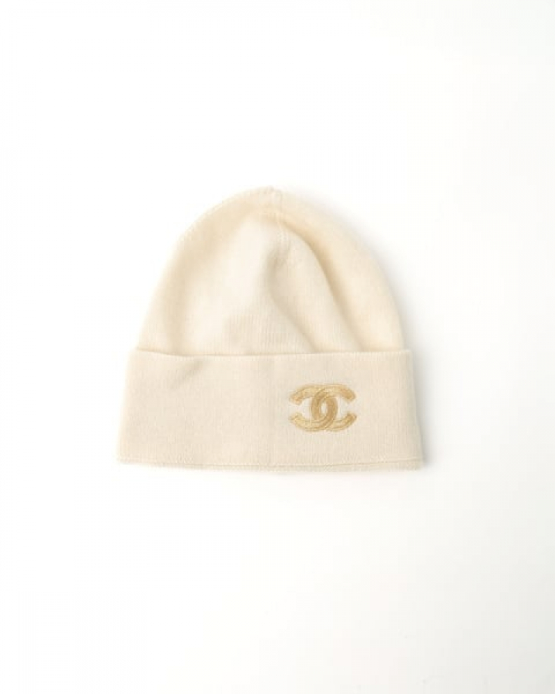 Chanel Cashmere Knit Beanie