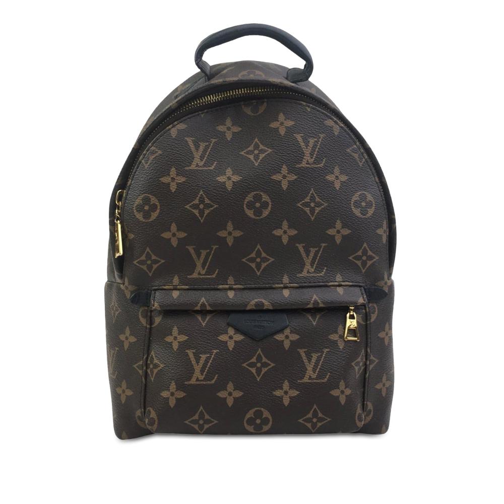 Louis Vuitton B Louis Vuitton Brown Monogram Canvas Canvas Monogram Palm Springs PM France