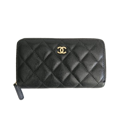 Chanel Brieftasche mit Reißverschluss