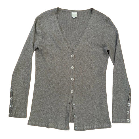 Bon Génie Grieder Lurex cardigan