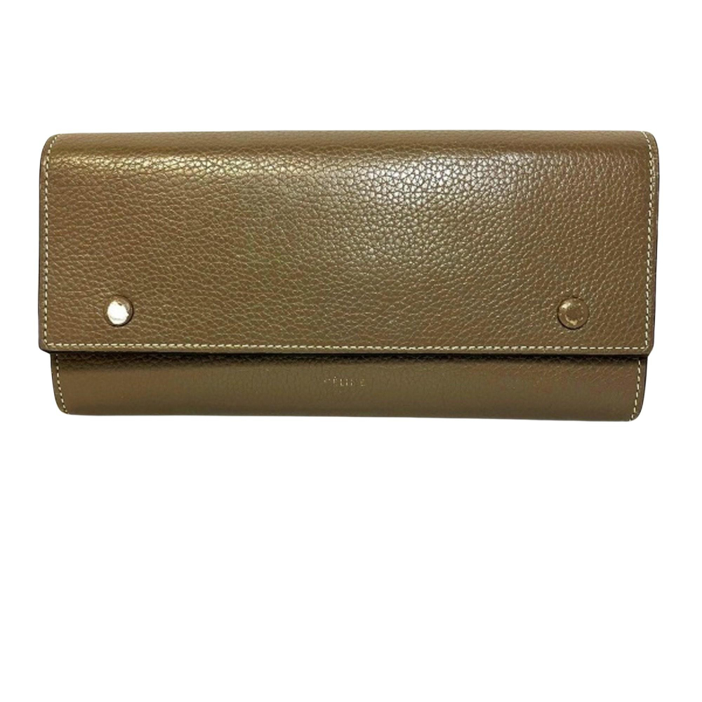 Celine Céline Large Flap Wallet