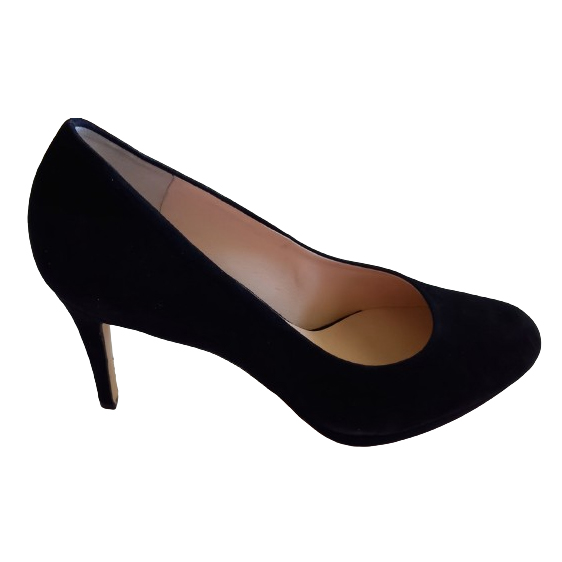 Högl black suede pump