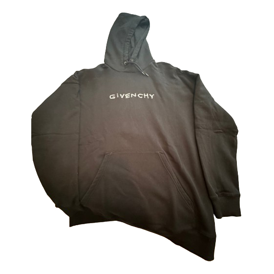 Givenchy Black Hoodie With Logo