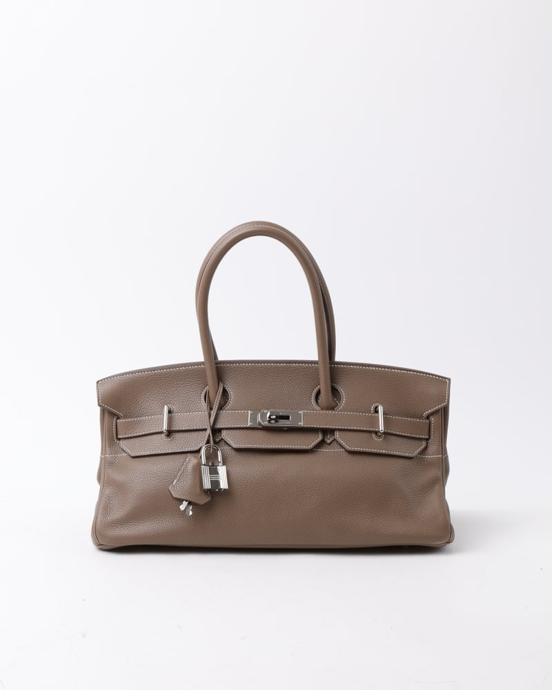 Hermès HERMÈS Taurillon Clemence Birkin JPG Bag