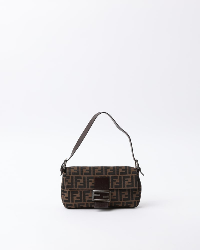 Fendi Zucca Baguette Bag