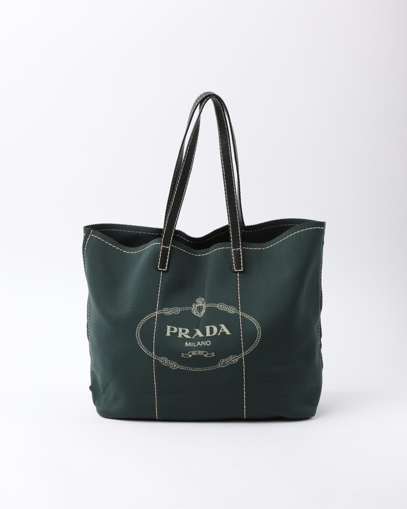 Prada Neoprene Tote Bag