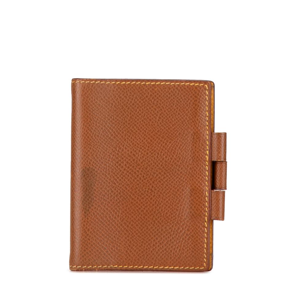 Hermès B Hermès Brown Calf Leather Cover Agenda France