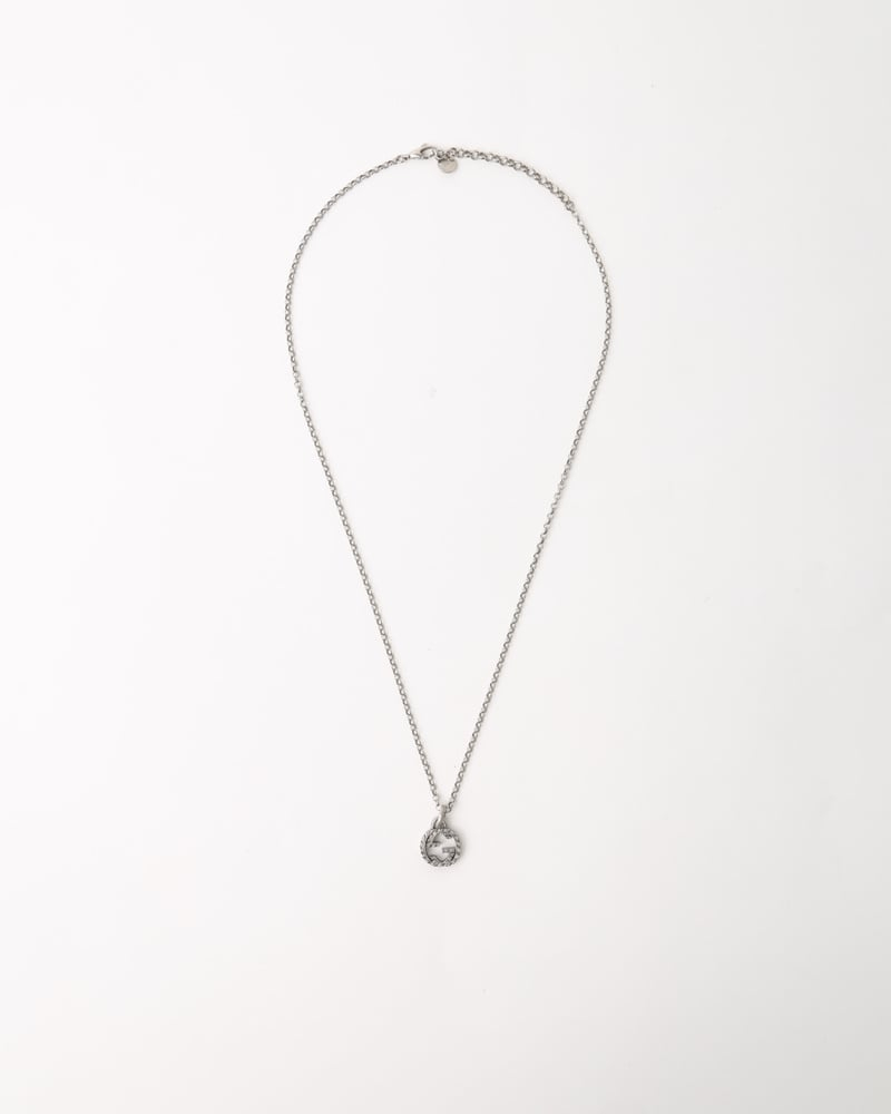 Gucci Silver GG Necklace