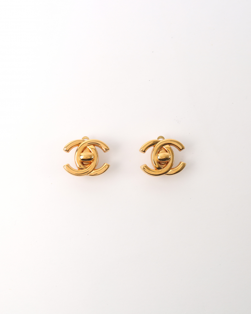 Chanel CC Earrings