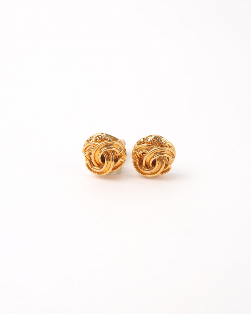 Chanel CC Clip-on Earrings