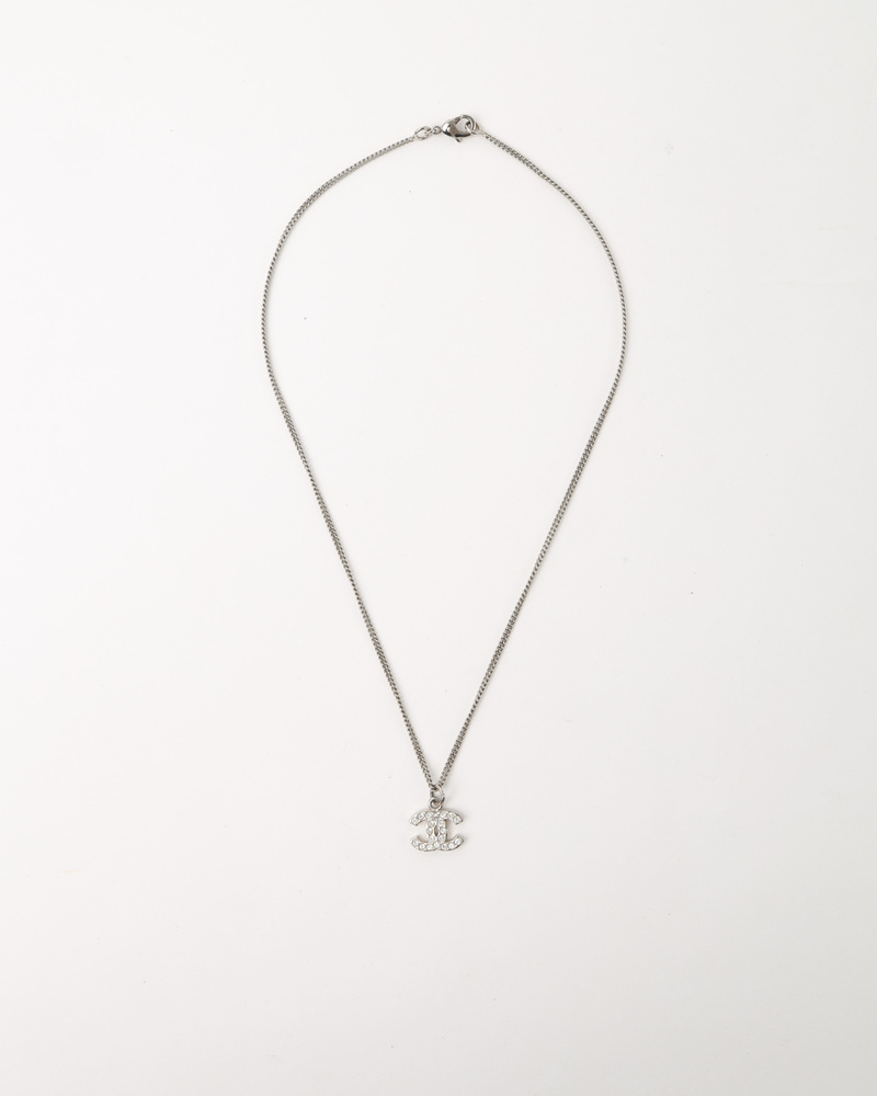 Chanel CC Rhinestone Necklace