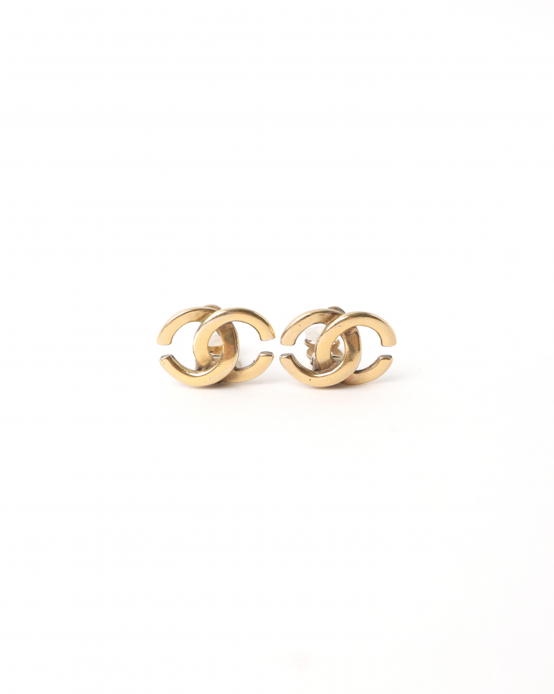 Chanel Coco Mark Clip-on Earrings