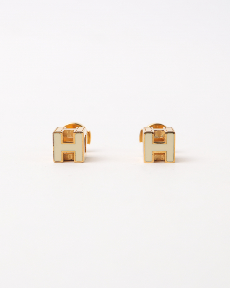 Hermès HERMÈS Cage of H Earrings