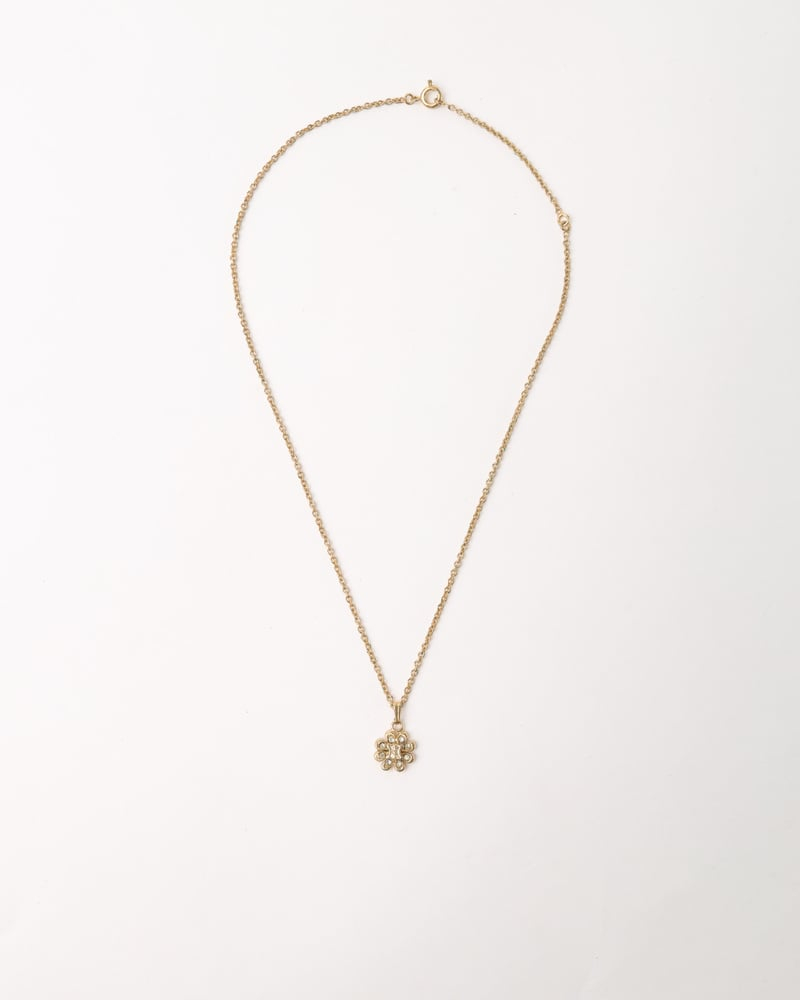 Celine Macadam Rhinestone Necklace