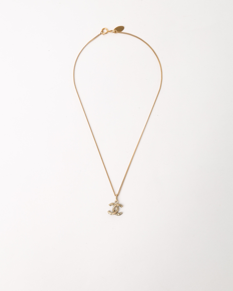 Chanel CC Gold-tone Necklace