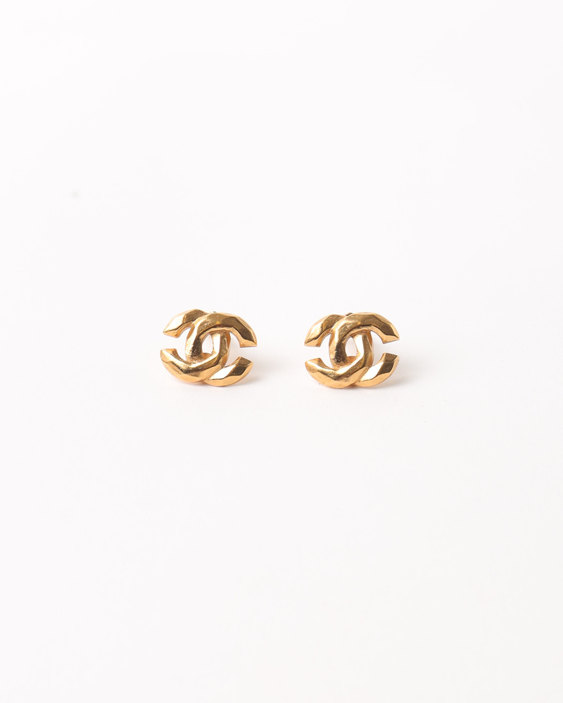 Chanel CC Clip-on Earrings