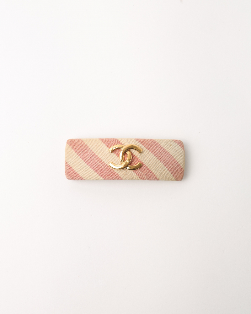 Chanel CC Barette Hair Clip