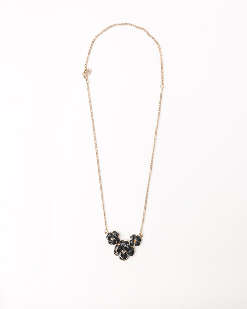 Chanel CC Camellia Necklace