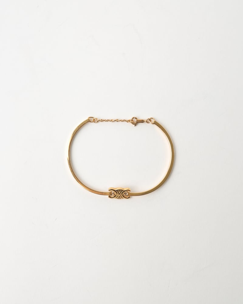 Celine Gold Triomphe Bracelet