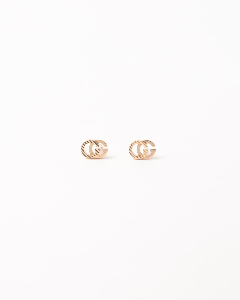 Gucci GG Gold Studs Earrings