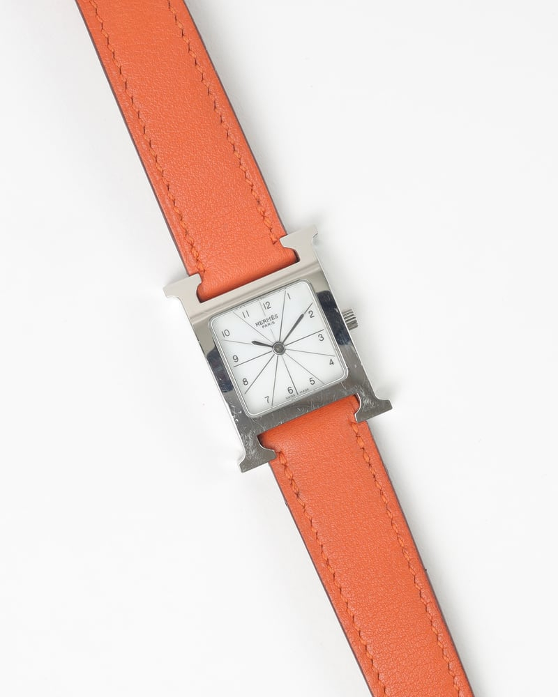 Hermès HERMES Heure H 21mm Ref HH1.210 Full Set Watch