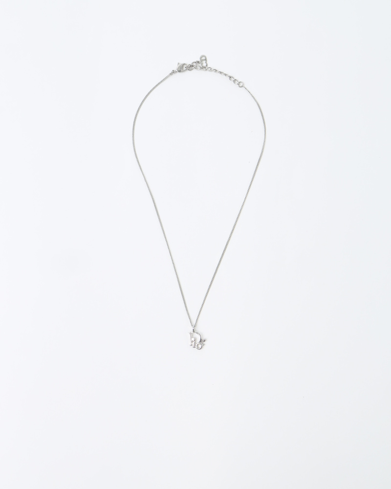 Christian Dior Logo Necklace