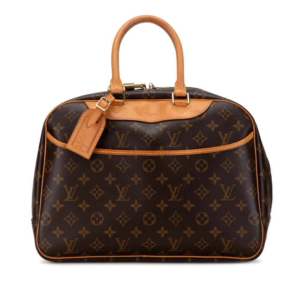 Louis Vuitton B Louis Vuitton Brown Monogram Canvas Canvas Monogram Deauville France