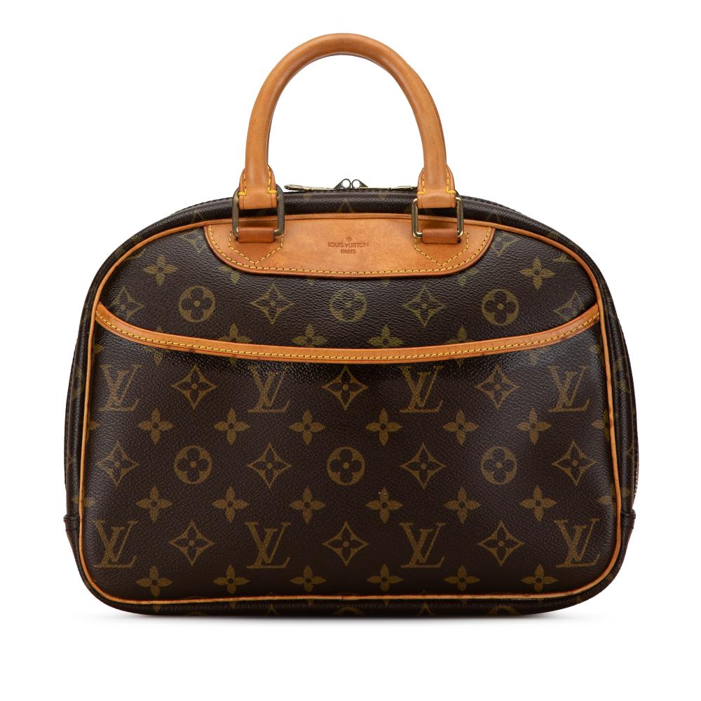 Louis Vuitton B Louis Vuitton Brown Monogram Canvas Canvas Monogram Trouville France