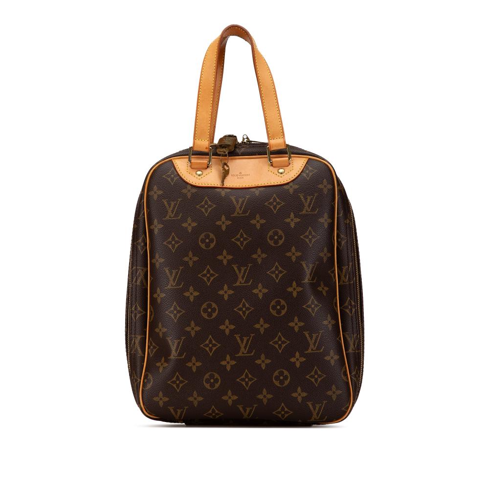 Louis Vuitton B Louis Vuitton Brown Monogram Canvas Canvas Monogram Excursion France