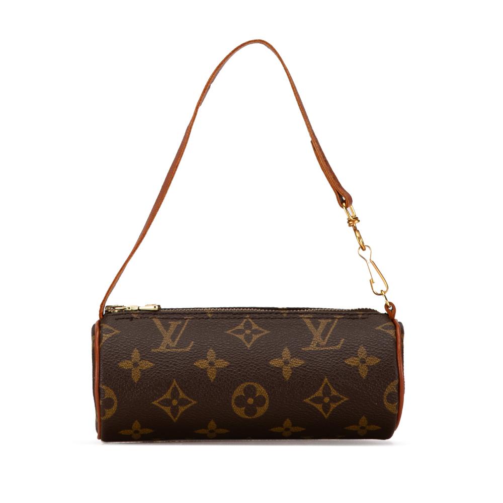 Louis Vuitton B Louis Vuitton Brown Monogram Canvas Canvas Monogram Papillon Pochette France