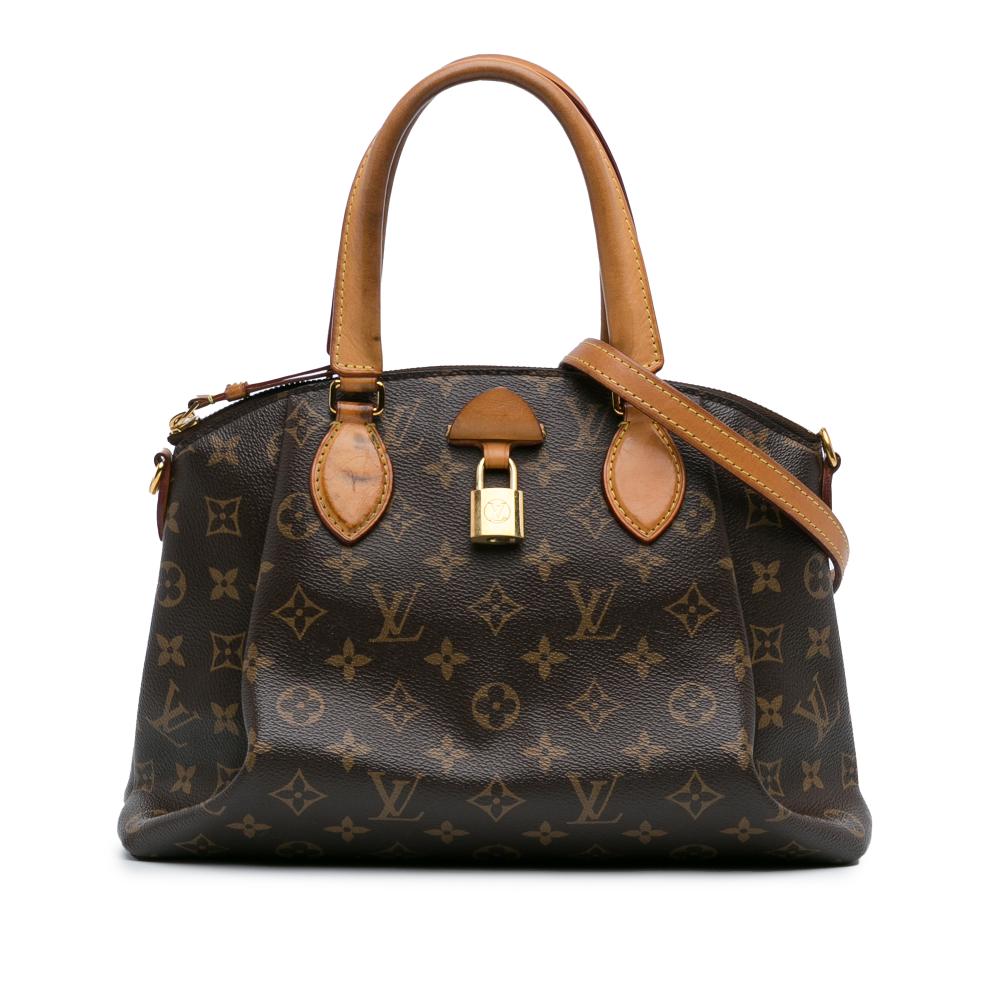 Louis Vuitton AB Louis Vuitton Brown Monogram Canvas Canvas Monogram Rivoli PM France