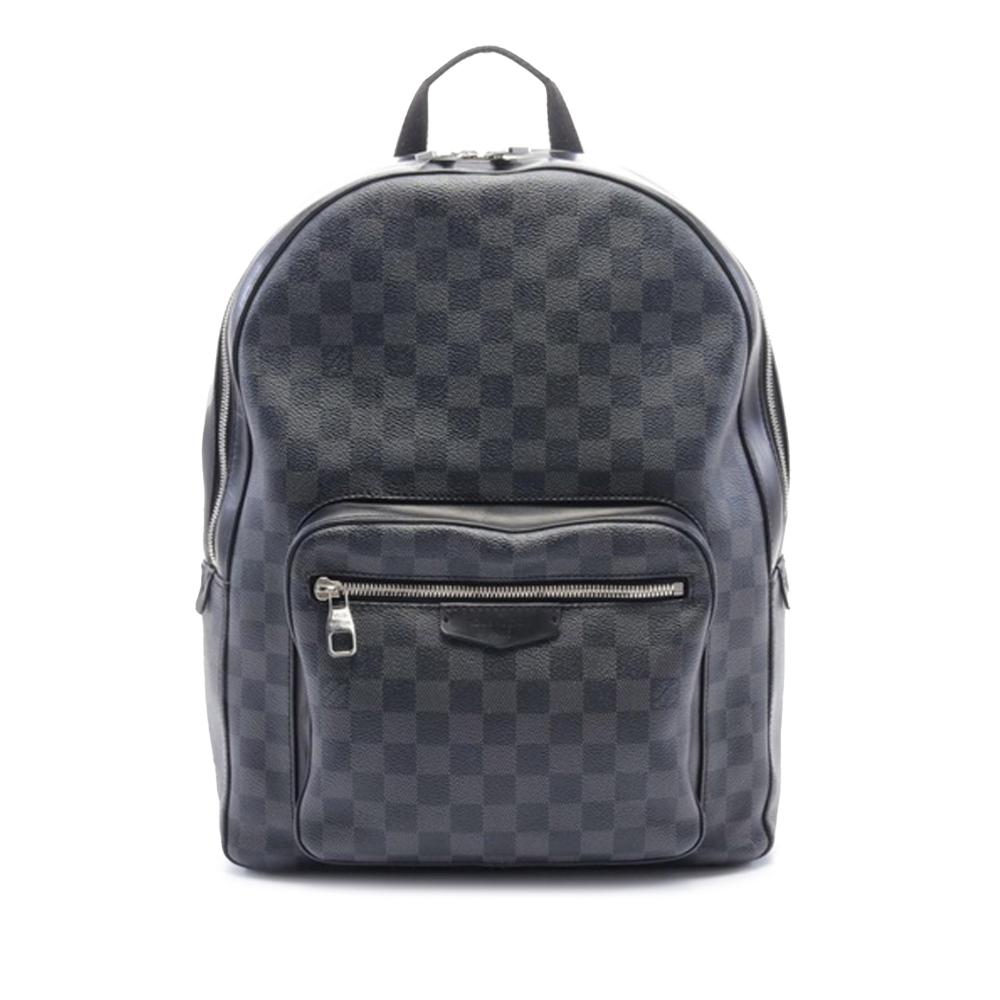 Louis Vuitton B Louis Vuitton Black Damier Canvas Canvas Damier Graphite Josh France