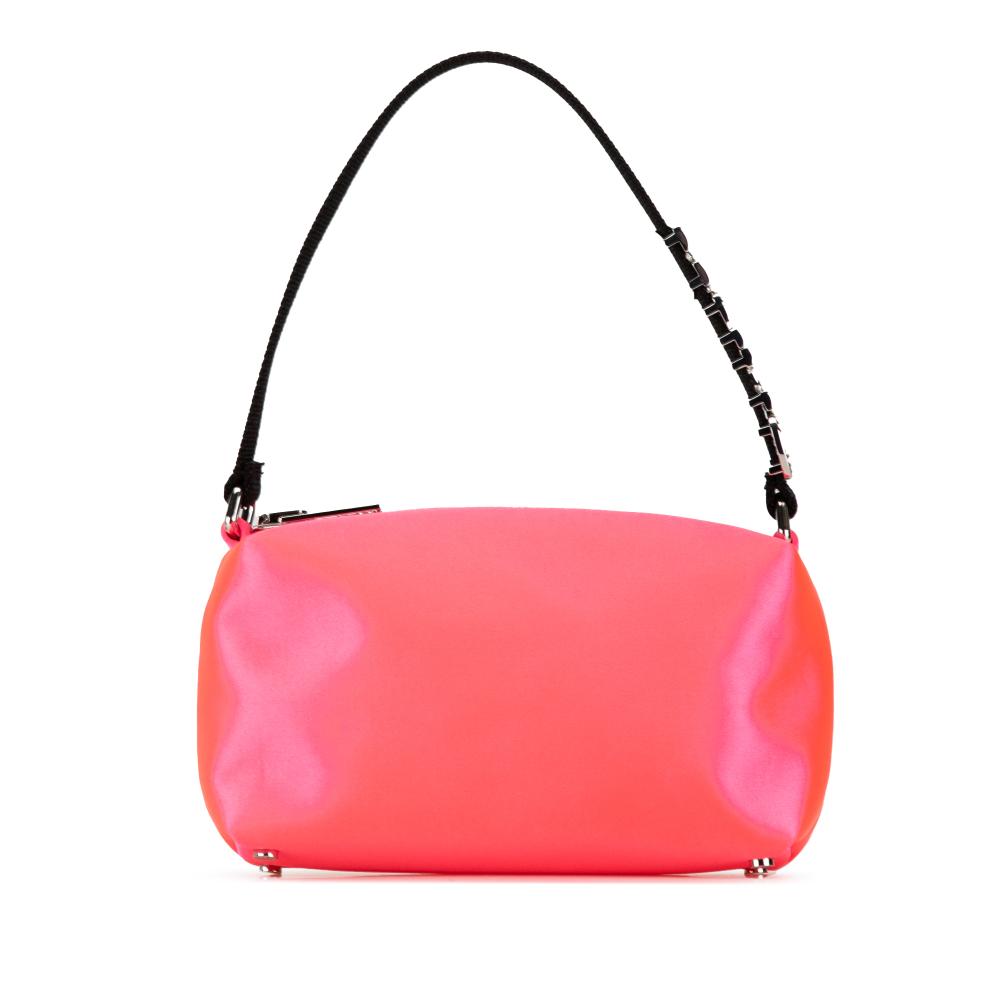 Alexander Wang AB Alexander Wang Pink Hot Pink Satin Fabric Medium Heiress Shoulder Bag Vietnam