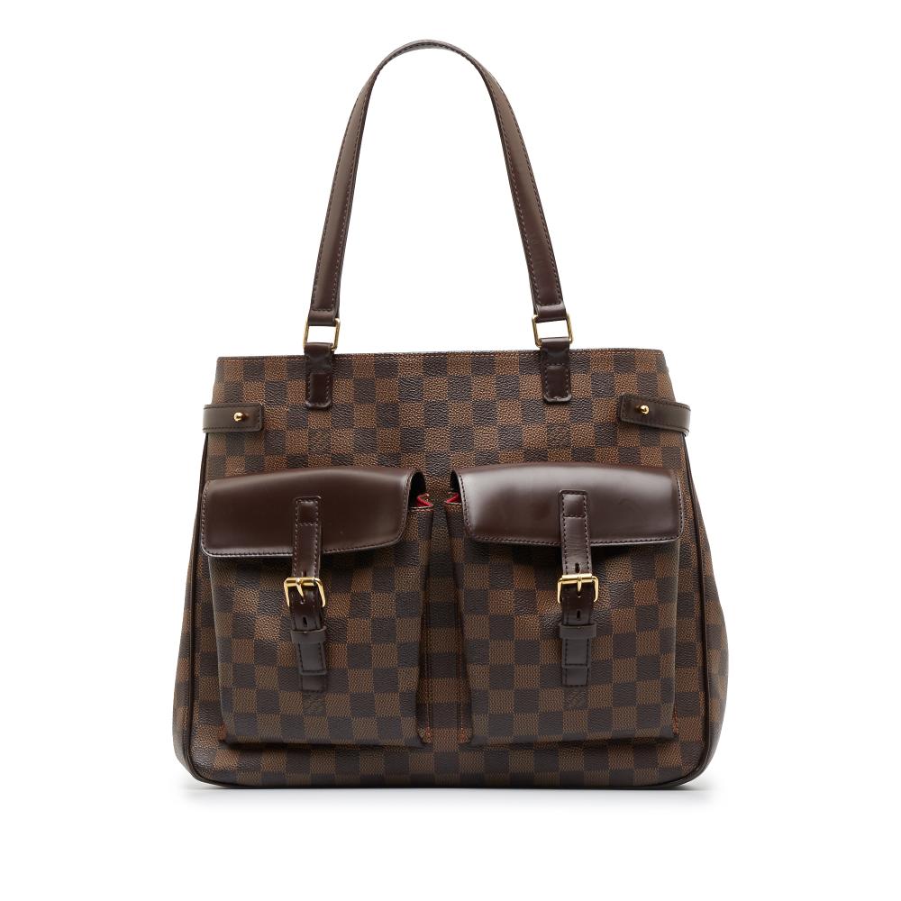 Louis Vuitton B Louis Vuitton Brown Damier Canvas Canvas Damier Ebene Uzes France